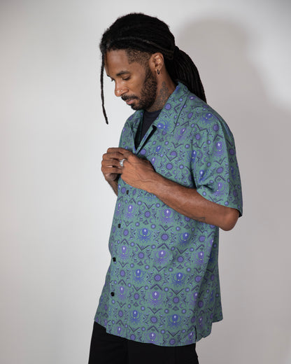 SAGESHROOM BUTTON UP SHIRT