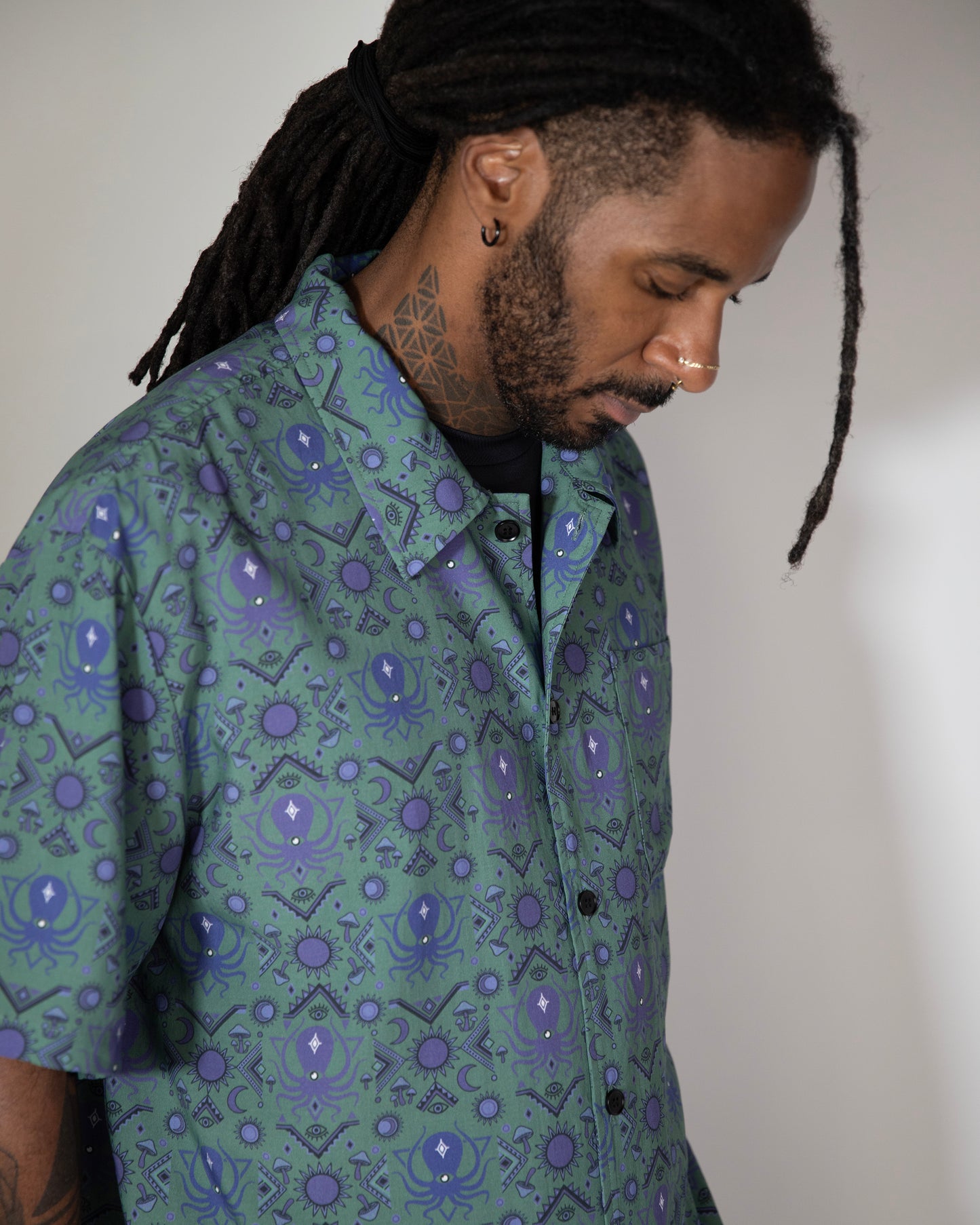 SAGESHROOM BUTTON UP SHIRT