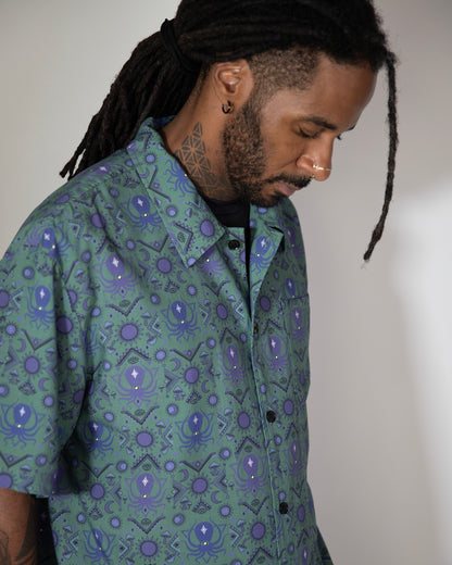 SAGESHROOM BUTTON UP SHIRT