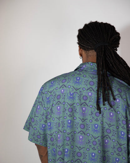 SAGESHROOM BUTTON UP SHIRT