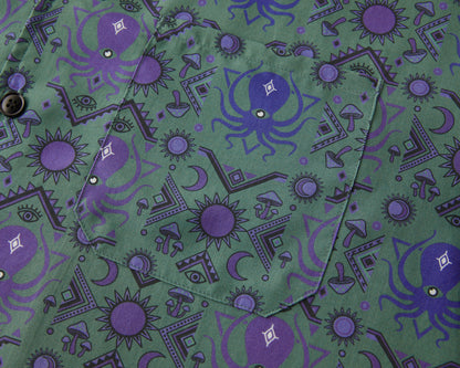 SAGESHROOM BUTTON UP SHIRT