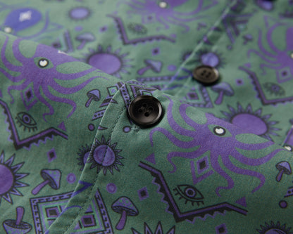 SAGESHROOM BUTTON UP SHIRT