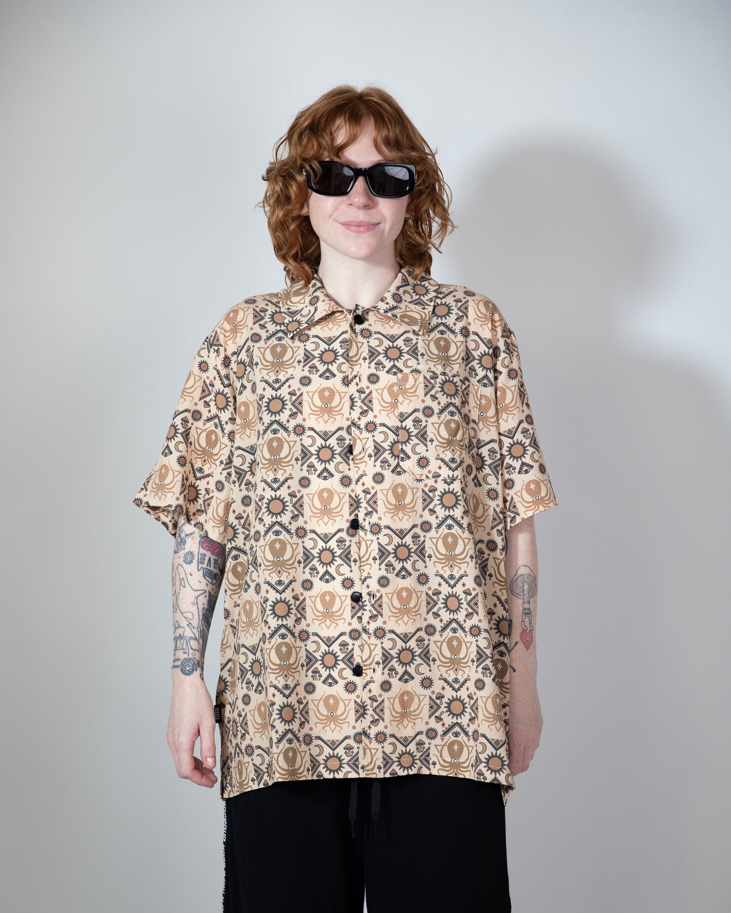 SANDSHROOM BUTTON UP SHIRT