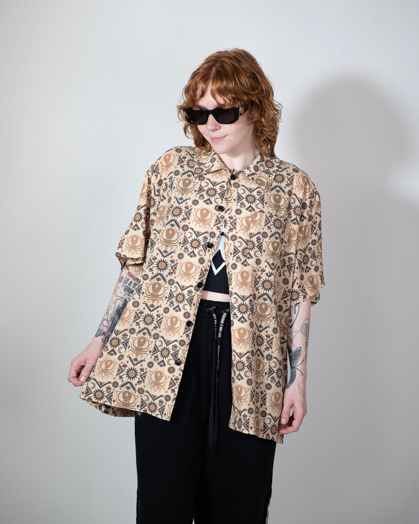 SANDSHROOM BUTTON UP SHIRT