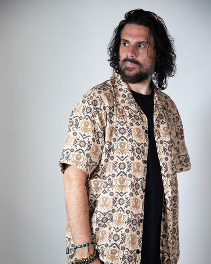 SANDSHROOM BUTTON UP SHIRT