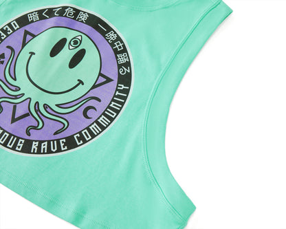AQUAMARINE DAN V2 CROP TOP TANK