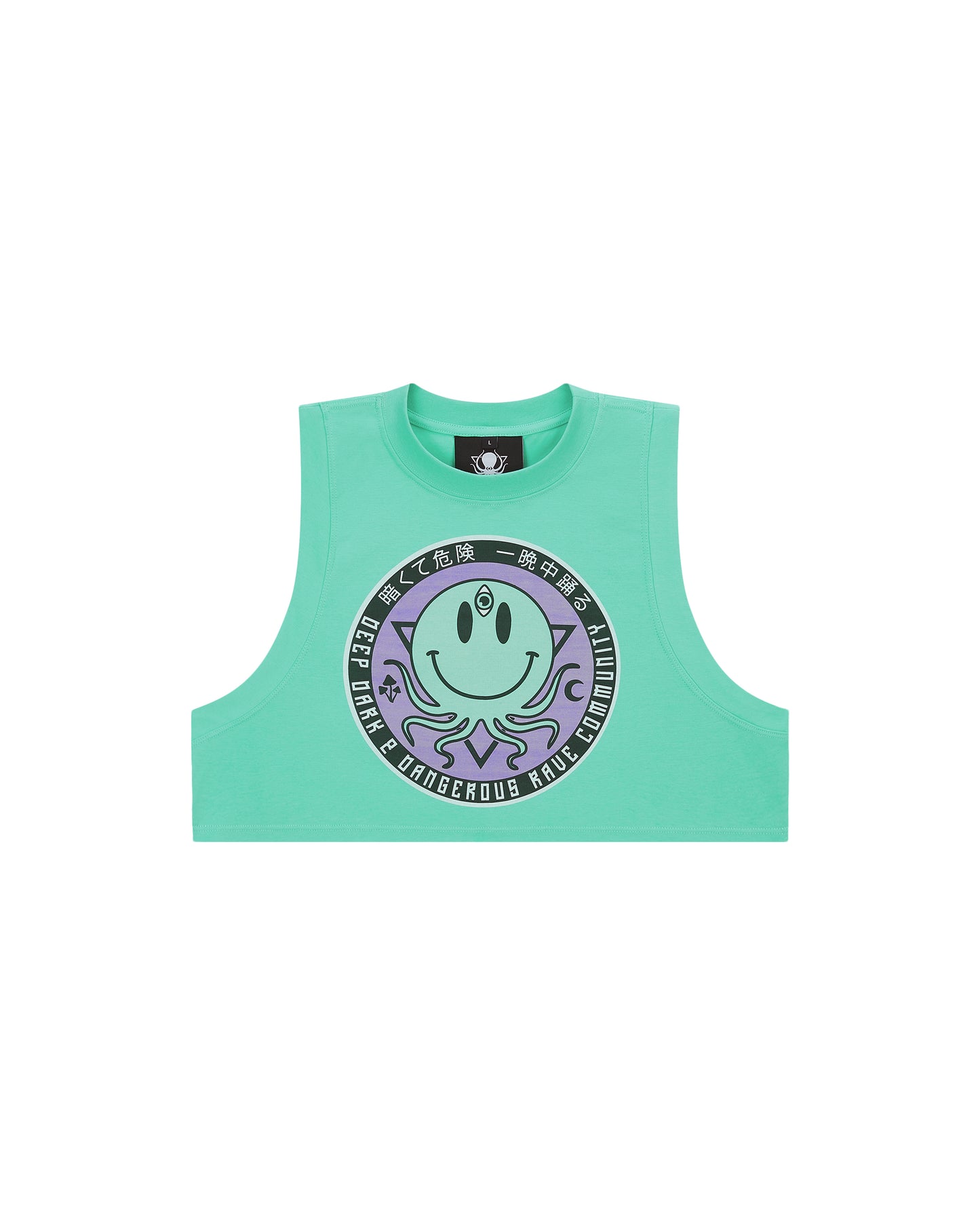 AQUAMARINE DAN V2 CROP TOP TANK