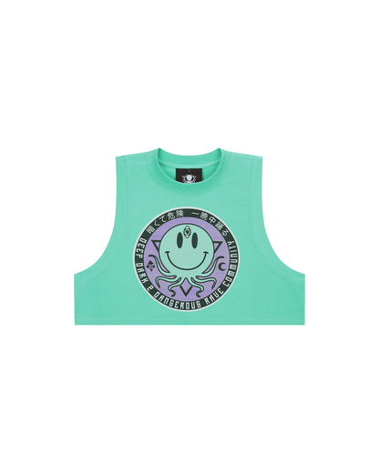 AQUAMARINE DAN V2 CROP TOP TANK