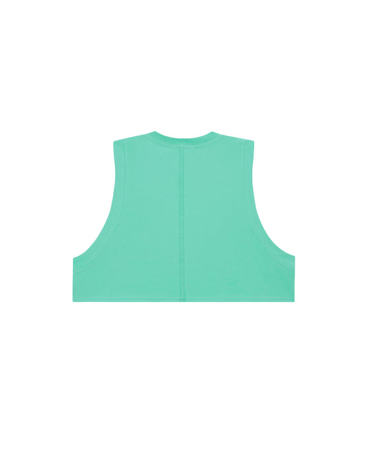 AQUAMARINE DAN V2 CROP TOP TANK