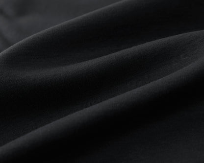 SCHWARZES CROP-TOP-TANK 
