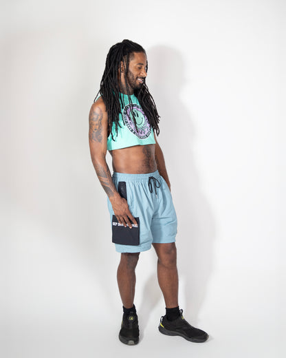 AQUAMARINE DAN V2 CROP TOP TANK