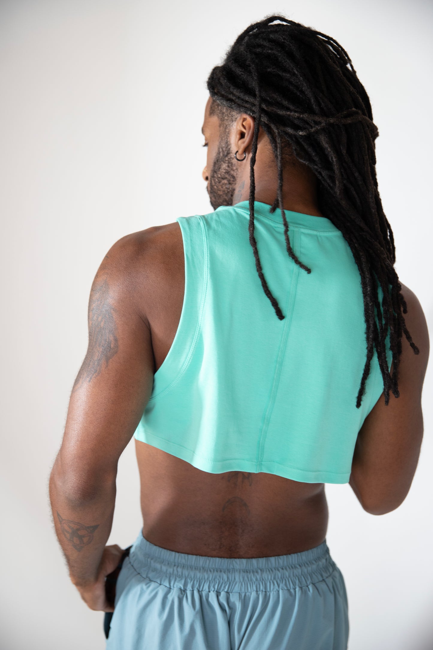 AQUAMARINE DAN V2 CROP TOP TANK