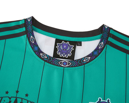 TRIBAL TURQUOISE DEEP JERSEY