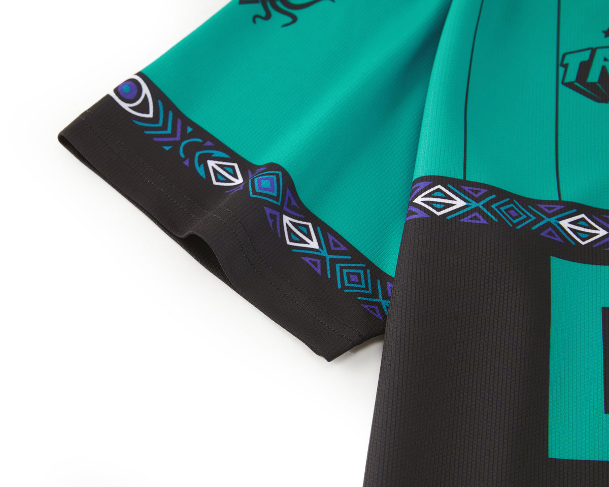 TRIBAL TURQUOISE DEEP JERSEY