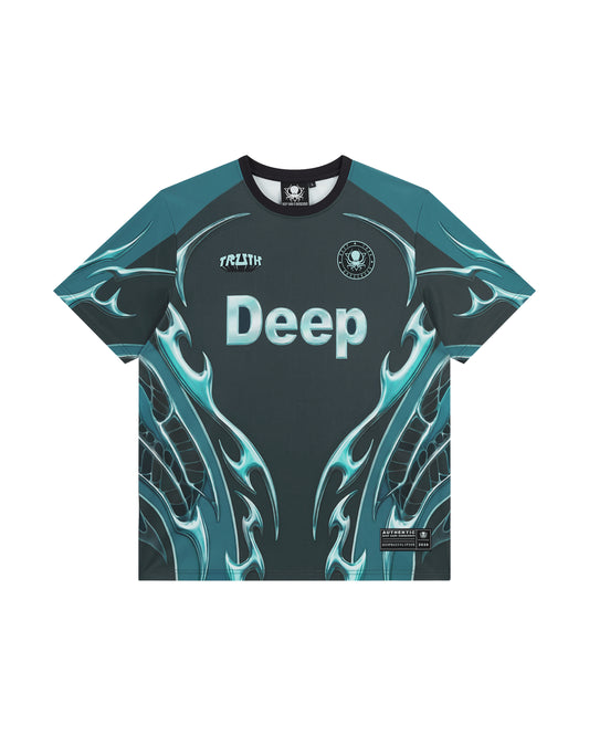 TEAL CHROME DEEP JERSEY