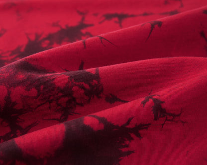 SQUIDSKULL RED TIEDYE DUAL LS