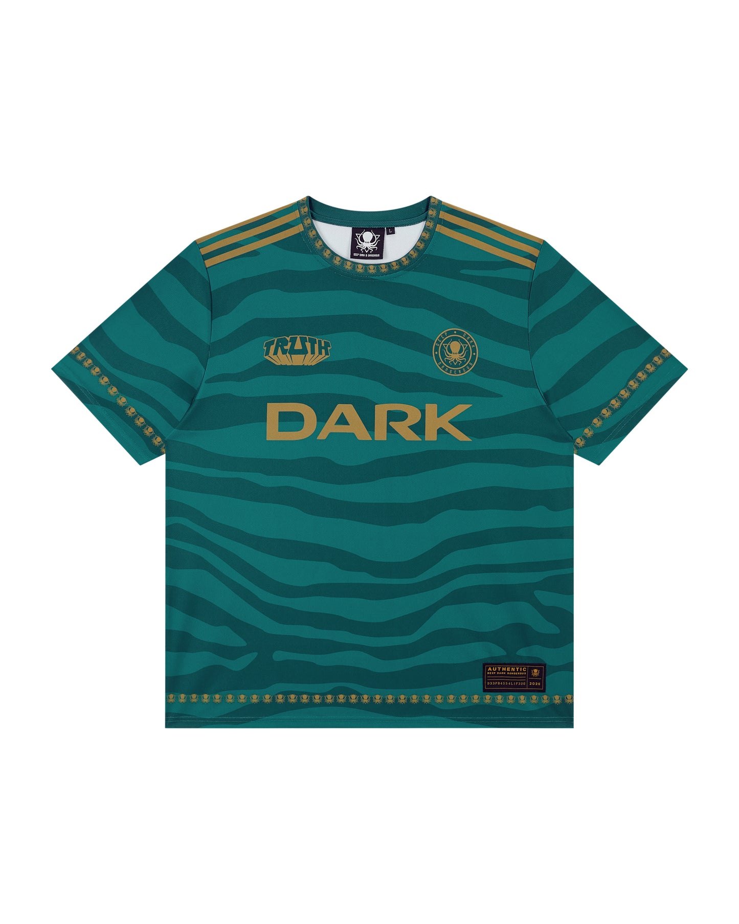 GOLDEN TEAL DARK JERSEY