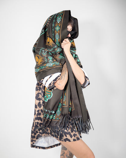 DESERT SKY TRIBAL PASHMINA