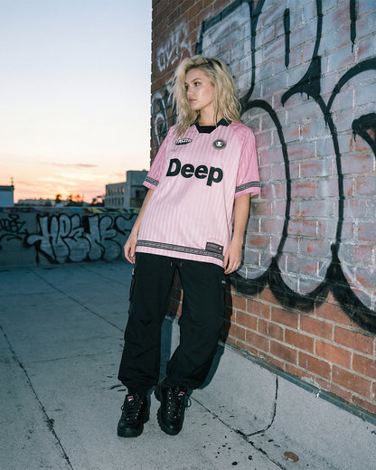 PINK DEEP COLLAR JERSEY