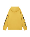 MUSTARD FLEECE PULLOVER HOODIE