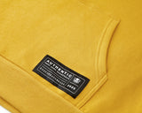 MUSTARD FLEECE PULLOVER HOODIE