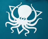 NEPTUNE BLUE FLEECE PULLOVER HOODIE