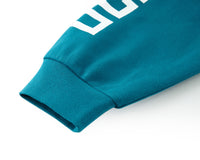 NEPTUNE BLUE FLEECE PULLOVER HOODIE