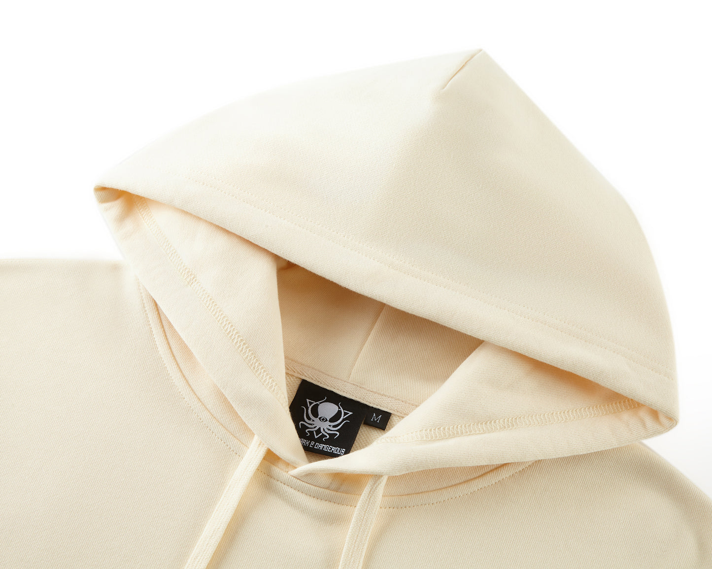 CREAM TERRY PULLOVER HOODIE