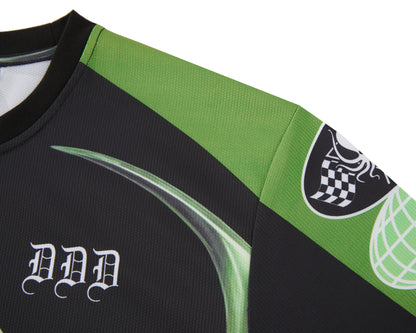 SLIME GREEN CHROME MOTO X JERSEY
