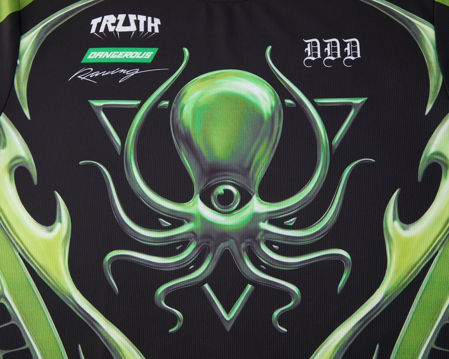 SLIME GREEN CHROME MOTO X JERSEY