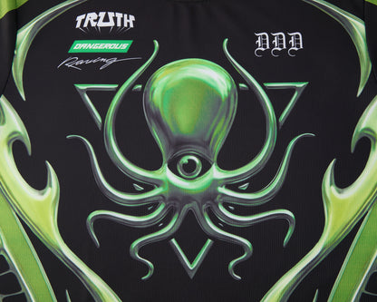 SLIME GREEN CHROME MOTO X JERSEY