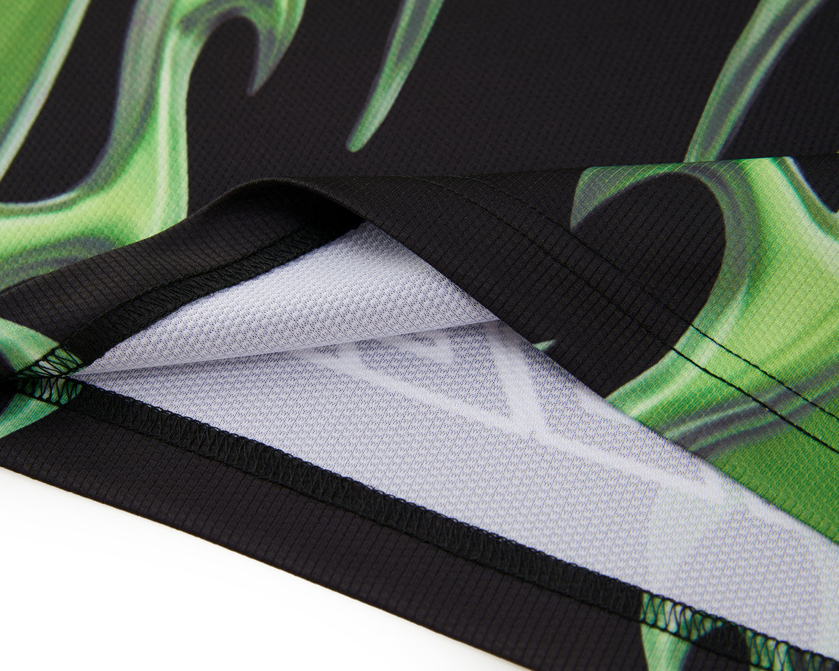 SLIME GREEN CHROME MOTO X JERSEY