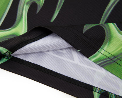 SLIME GREEN CHROME MOTO X JERSEY