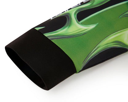 SLIME GREEN CHROME MOTO X JERSEY
