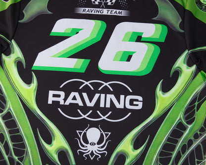 SLIME GREEN CHROME MOTO X JERSEY