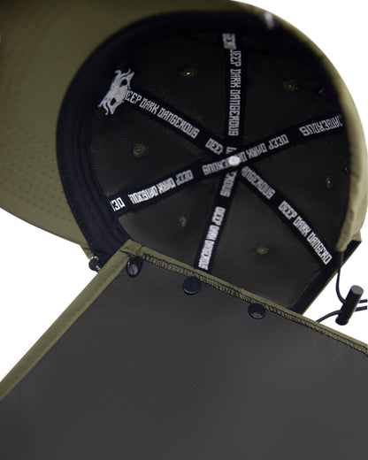 OLIVE SUNSHIELD CAP