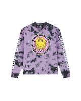 DANCE ALL NIGHT PURPLE TIE DYE LS T-SHIRT