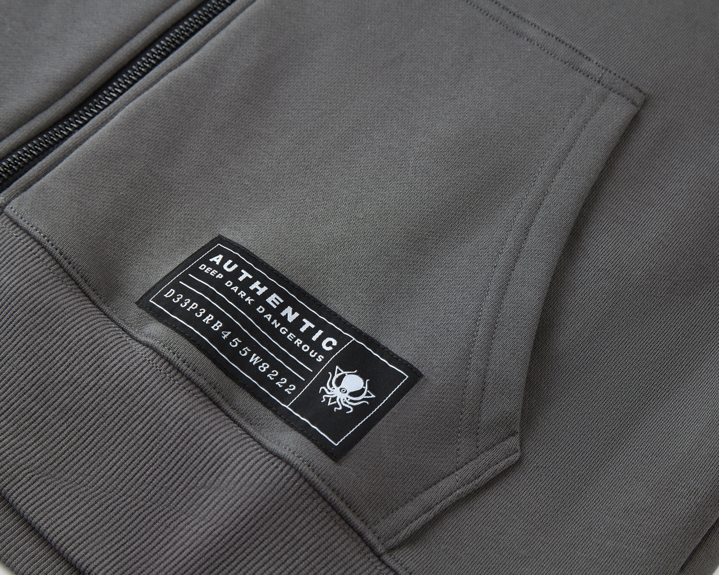 STEALTH ZIP UP TERRY HOODIE