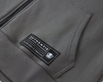 STEALTH ZIP UP TERRY HOODIE