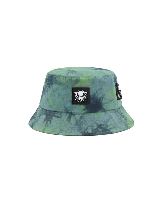 AQUA SEA TIE DYE BUCKET HAT