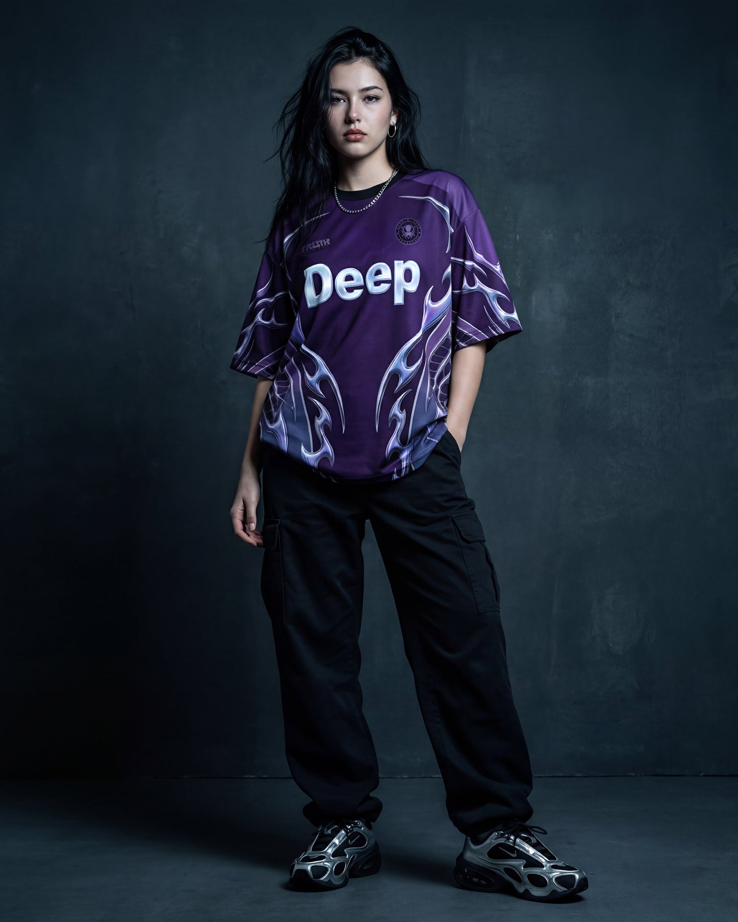 DDD SCHWARZES B-BALL-JERSEY