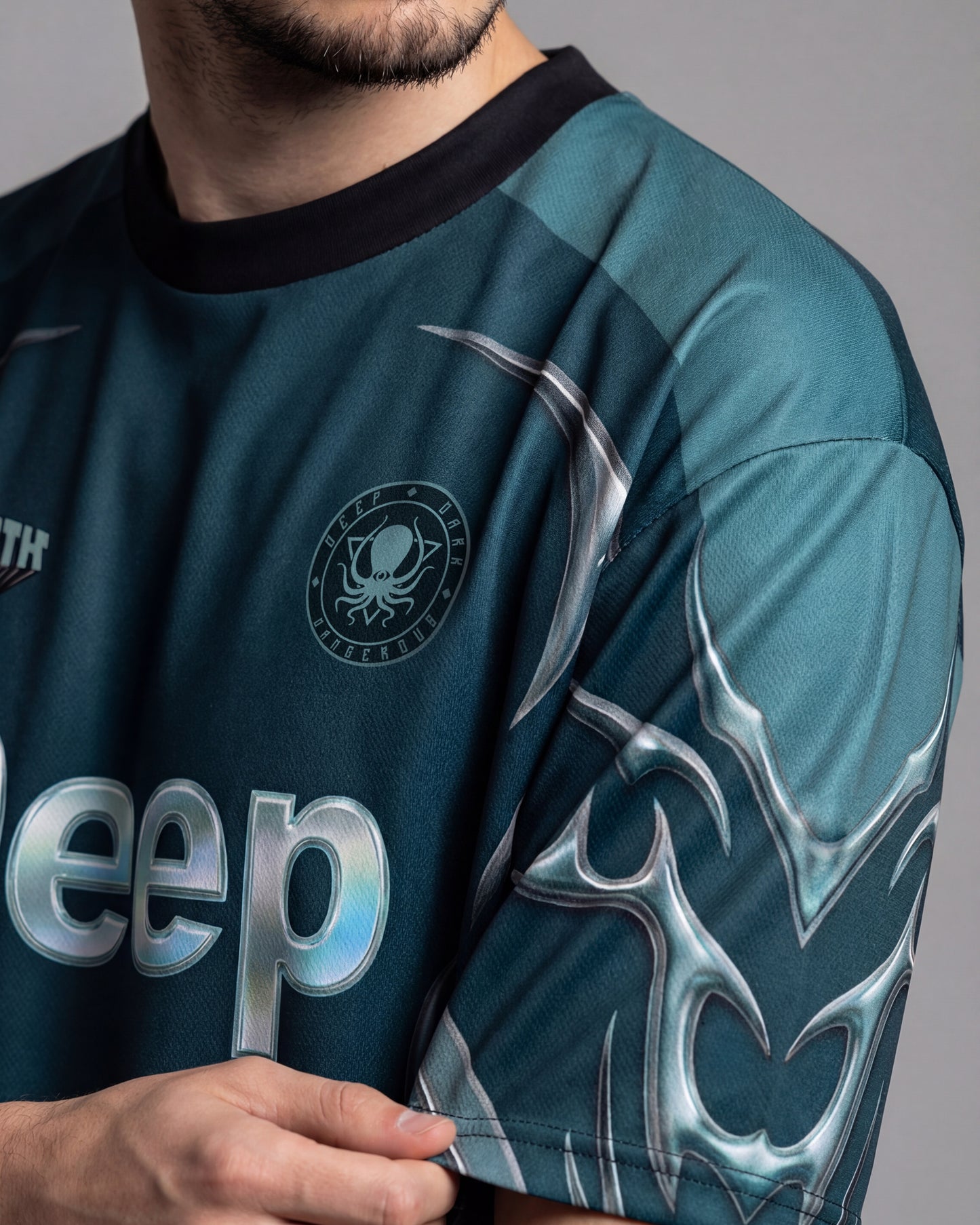 DDD SCHWARZES B-BALL-JERSEY