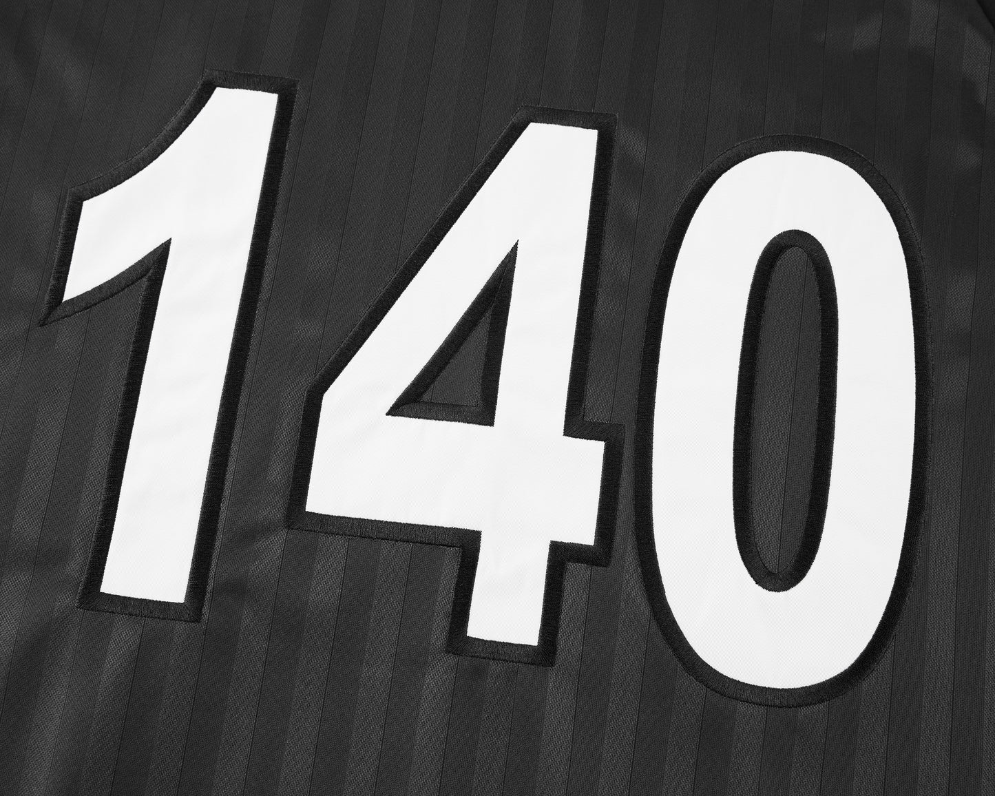 BLACK DEEP COLLAR JERSEY