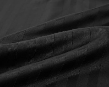 BLACK DEEP COLLAR JERSEY