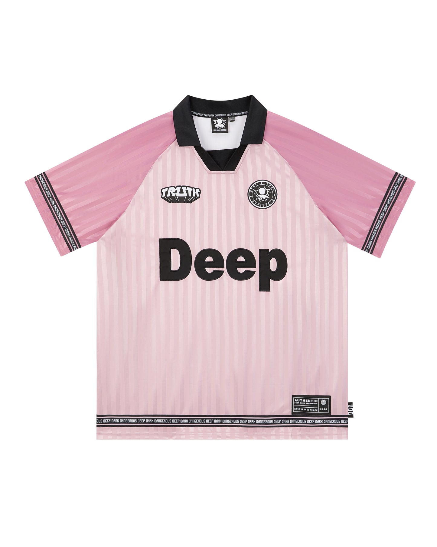 PINK DEEP COLLAR JERSEY
