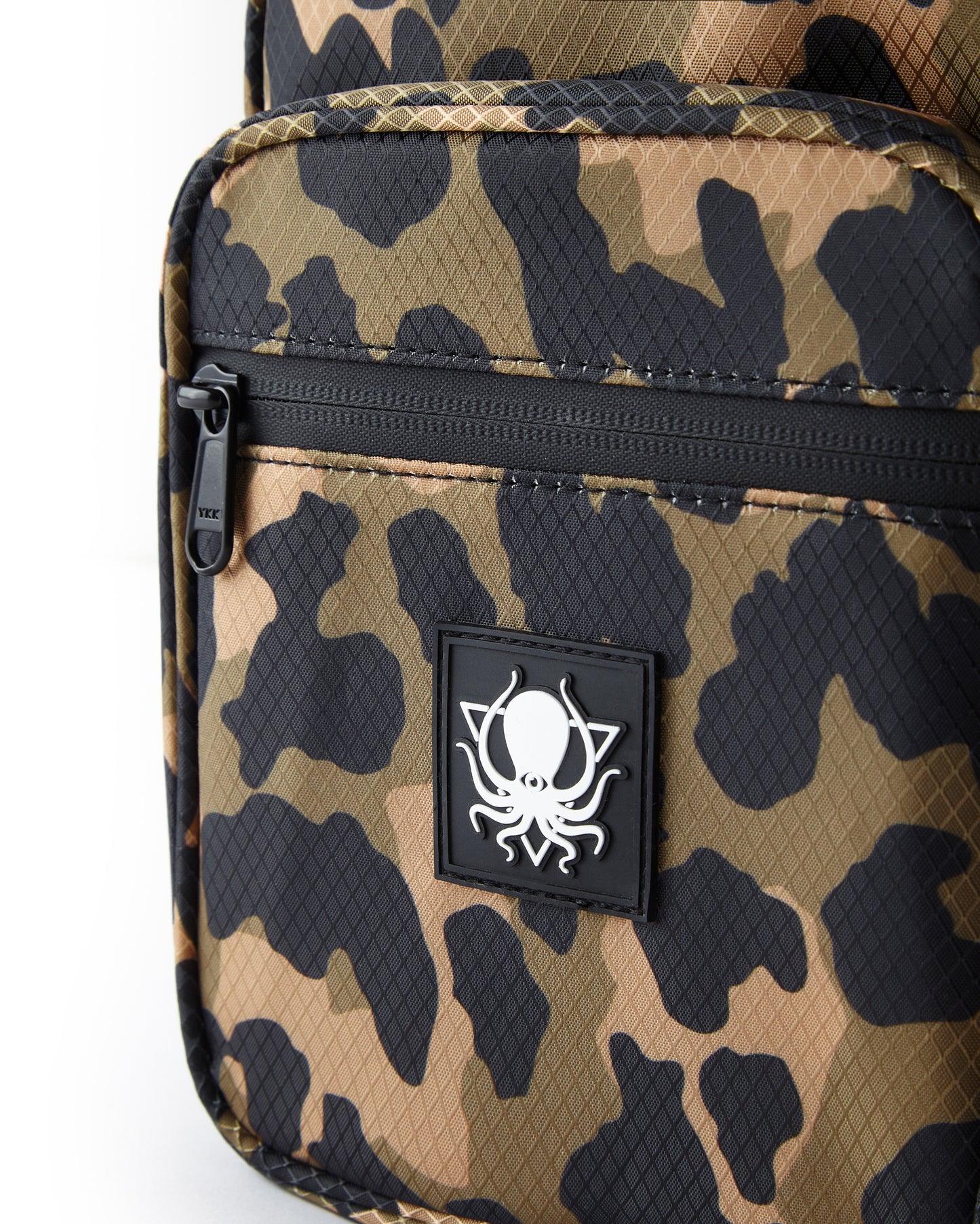 LEOPARD CAMO DIAMOND RIPSTOP SLING BAG