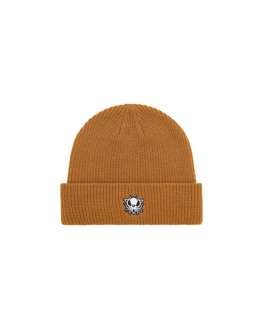 DDD BROWN SUGAR EMBROIDERED BEANIE