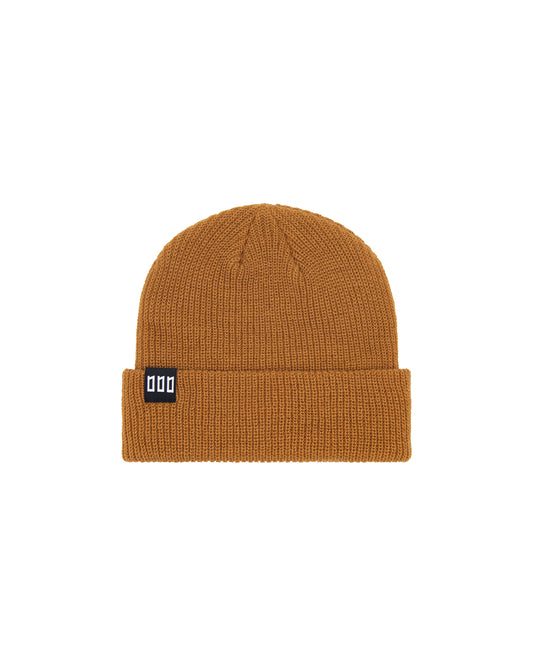 DDD BROWN SUGAR EMBROIDERED BEANIE