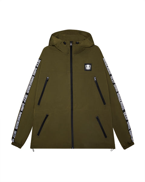 OLIVE GREEN DDD RAIN JACKET