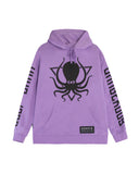 PURPLE FLEECE PULLOVER HOODIE